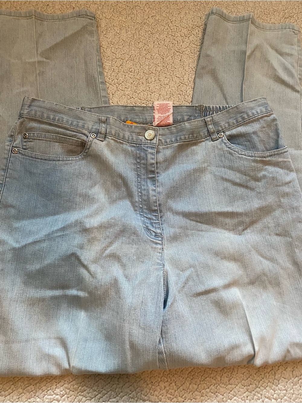 Ruby Rd. Light Blue Skinny Jeans - Picture 2 of 7